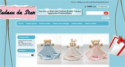 Desktop Screenshot of cadeau-de-star.com