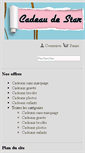 Mobile Screenshot of cadeau-de-star.com